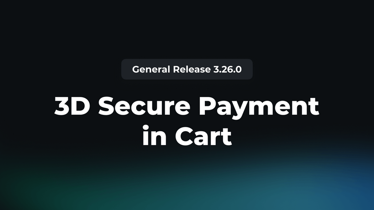 3D secure payment in Cart