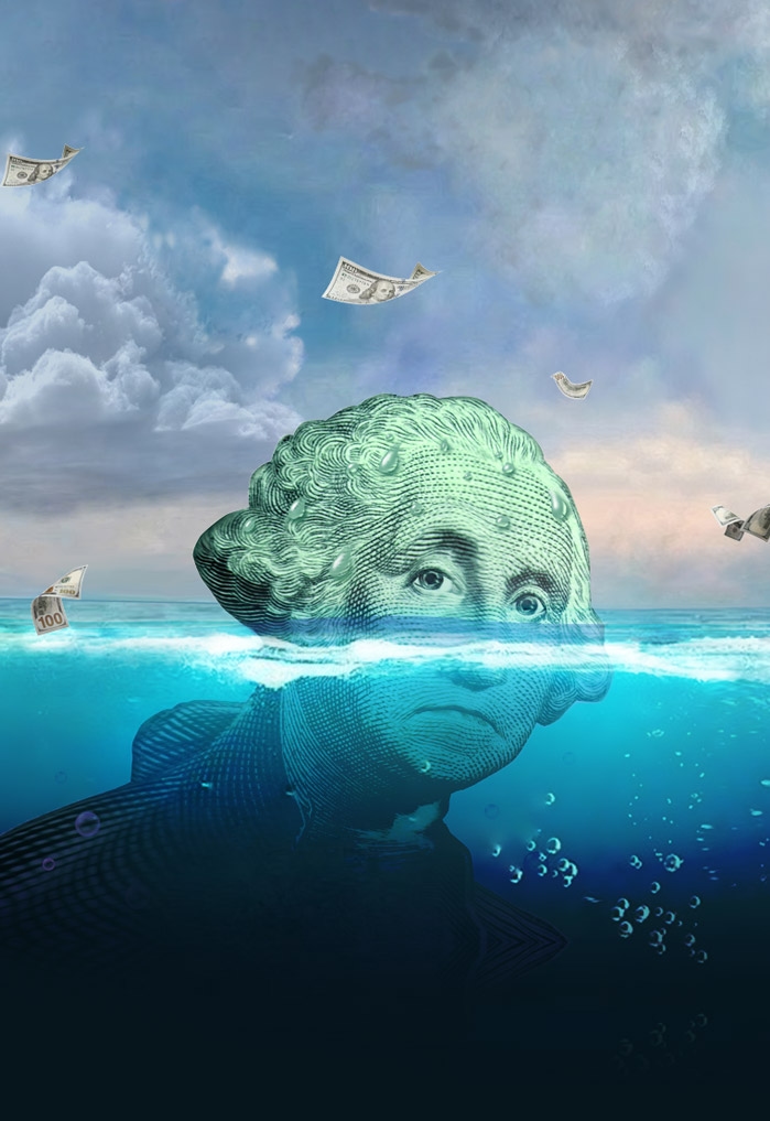 Nothing but debt remains