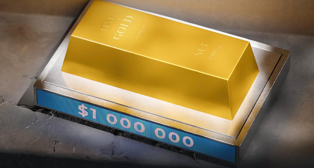 Million-Dollar Gold Bar