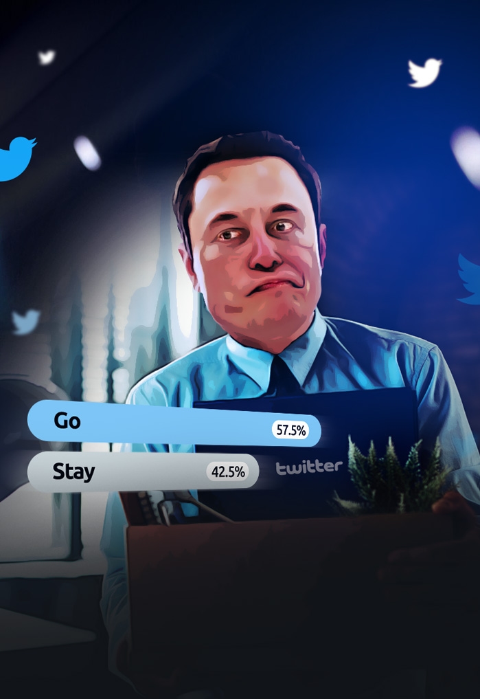 Elon ontslaat zichzelf…