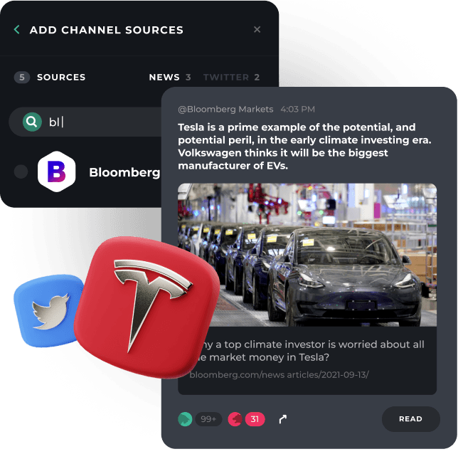 Unlock customizable news and twitter feeds, instantly! 