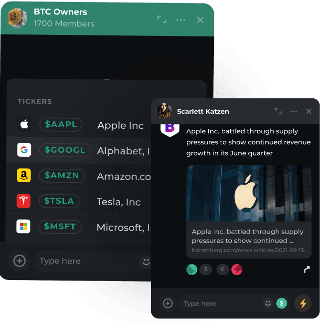 Multi-chat and share ideas securely