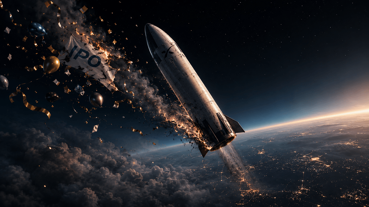 SpaceX Falls 16% in Three Days. The IPO Euphoria Is Over.